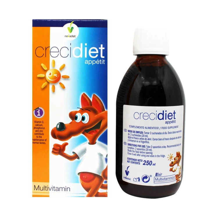 Novadiet Crecidiet Appetit Multivitamin Elixir 250ml